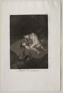 Caprices: Wer hätte das gedacht! von Francisco de Goya