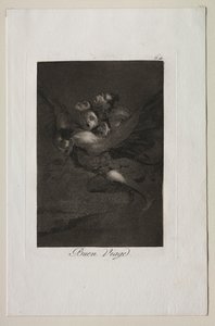 Caprichos: Gute Reise! von Francisco de Goya
