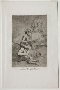 Caprichos: Fromme Berufung von Francisco de Goya