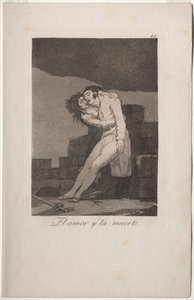 Caprichos: Liebe und Tod von Francisco de Goya