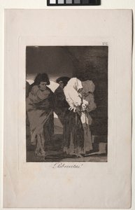 Caprichos: Arme kleine Mädchen! von Francisco de Goya