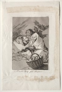 Caprichos: Es gibt viel zu saugen, 1799