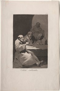 Caprichos: Sie sind heiß von Francisco de Goya