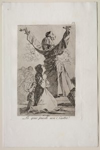 Caprichos: Was ein Schneider alles kann! von Francisco de Goya
