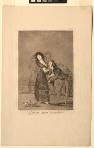Caprichos: Welcher von ihnen ist mehr überwältigt von Francisco de Goya