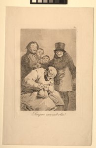 Caprichos: Warum sie verstecken von Francisco de Goya