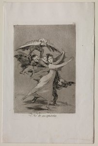 Caprichos: Du wirst nicht entkommen von Francisco de Goya