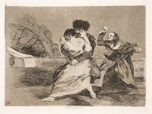 Sie wollen nicht (9) von Francisco de Goya