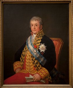 Don Jose Antonio, Marquis de Caballero von Francisco de Goya