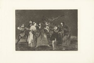 Dreifache Torheit von Francisco de Goya