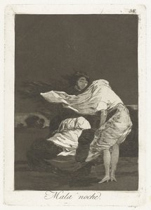 Eine schlechte Nacht von Francisco de Goya