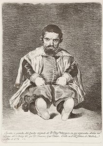 Ein Zwerg (Un Enano) von Francisco de Goya