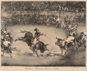 Der berühmte Amerikaner, Mariano Ceballos von Francisco de Goya