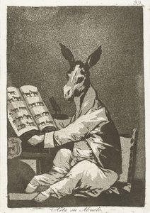 Wie sein Großvater von Francisco de Goya