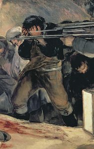 Erschießung der Verteidiger von Madrid, 3. Mai 1808 (Detail)