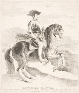 Philipp IV., König von Spanien, zu Pferd von Francisco de Goya