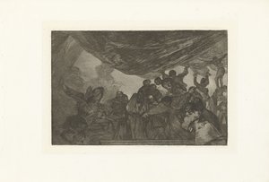 Helle Torheit (Los Disparates) von Francisco de Goya