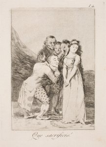 Welches Opfer von Francisco de Goya
