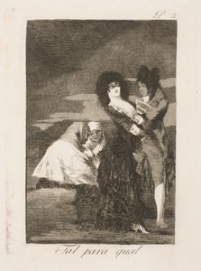 Krähe sucht Partner von Francisco de Goya
