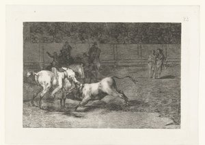 Mariano Ceballos tötet einen Stier von Francisco de Goya