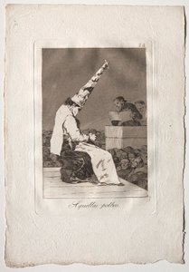 Ochenta Caprichos: Diese Stäube von Francisco de Goya