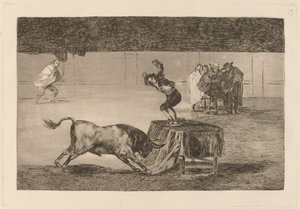 Eine weitere Verrücktheit von ihm in der gleichen Arena von Francisco de Goya