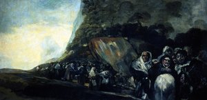 Wallfahrt zur Quelle von San Isidro von Francisco de Goya