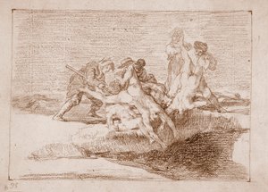 Die Schrecken des Krieges: Barmherzigkeit von Francisco de Goya