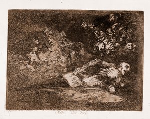 Die Schrecken des Krieges: Nichts, das wird er sagen von Francisco de Goya