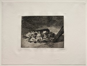 Die Schrecken des Krieges: Ernte der Toten von Francisco de Goya