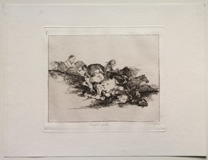 Die Schrecken des Krieges: Es passiert immer von Francisco de Goya