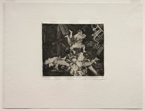 Die Schrecken des Krieges: Verwüstungen des Krieges von Francisco de Goya