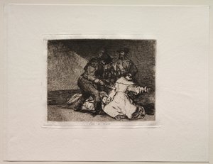 Die Schrecken des Krieges: Das ist schlecht von Francisco de Goya