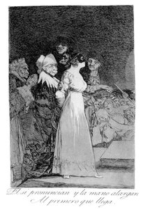 Sie sagen ja und geben dem ersten Besten die Hand, 1799