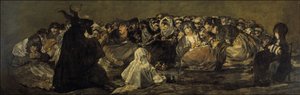 Hexensabbat oder Der große Ziegenbock von Francisco de Goya