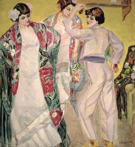 Flamenco-Szene von Francisco de Iturrino