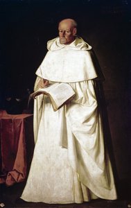 Gemälde für die Bibliothek der Merced Calzada in Sevilla: Bruder Hernando De Santiago