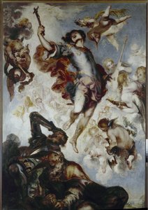 Der Triumph des Hermenegilde (Visigothenprinz und Märtyrer, ca. 560-585) von Francisco the Younger Herrera