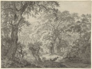 Waldlandschaft von Franciscus Andreas Milatz