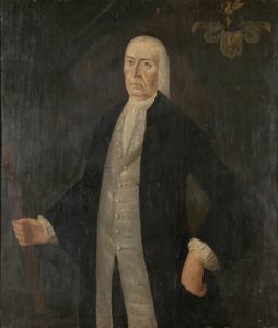 Porträt von Jeremias van Riemsdijk, Generalgouverneur der Niederländischen Ostindien-Kompanie von Franciscus Josephus Fricot (attributed to)