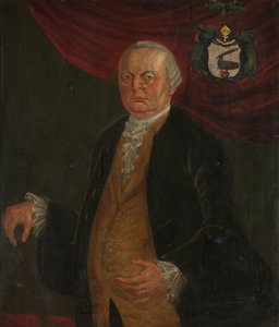 Porträt von Reinier de Klerk, Generalgouverneur der Niederländischen Ostindien-Kompanie von Franciscus Josephus Fricot (attributed to)