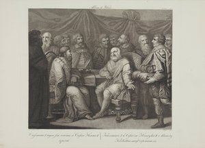 Kasimir I. der Erneuerer trifft Kaiser Heinrich III.