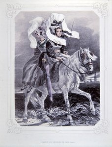 Frauen aus der Region Caen in der Normandie, aus 