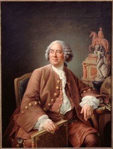 Porträt des Bildhauers Edme Bouchardon (1698-1762), ca. 1758