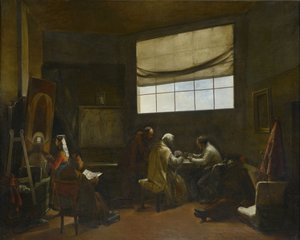 Atelier des Künstlers von Francois Marius Granet