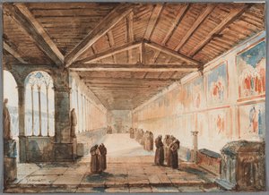 Campo Santo di Pisa, Nordkorridor von Francois-Marius Granet