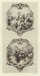 Die Astronomie, Die Rhetorik von Francois (after) Boucher