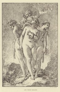 Die drei Grazien von Francois (after) Boucher