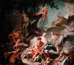 Die Liebschaften der Götter: Mars und Venus