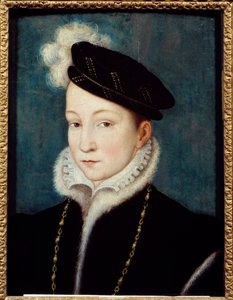 Porträt von Franz II. (1544-1560), König von Frankreich von Francois (after) Clouet